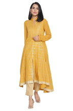Aurelia Women'S Polyester Regular Kurta (21Aua12449-503391_Mustard_Xl)