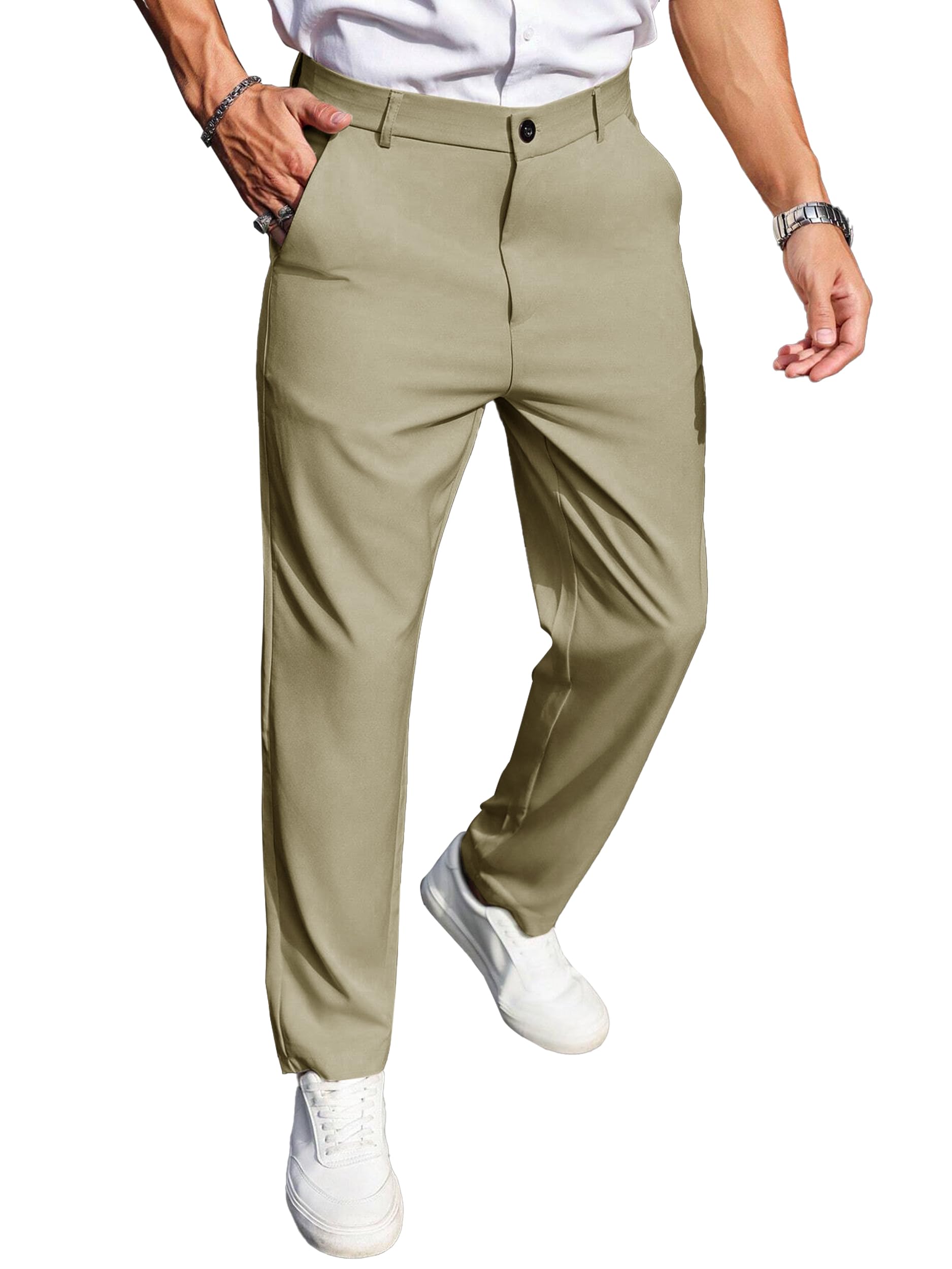 Noble Monk Formal Pants For Men | Stylish Regular Fit MenS Wear Trousers For Office Or Party | Solid Formal Regular Fit Trouser