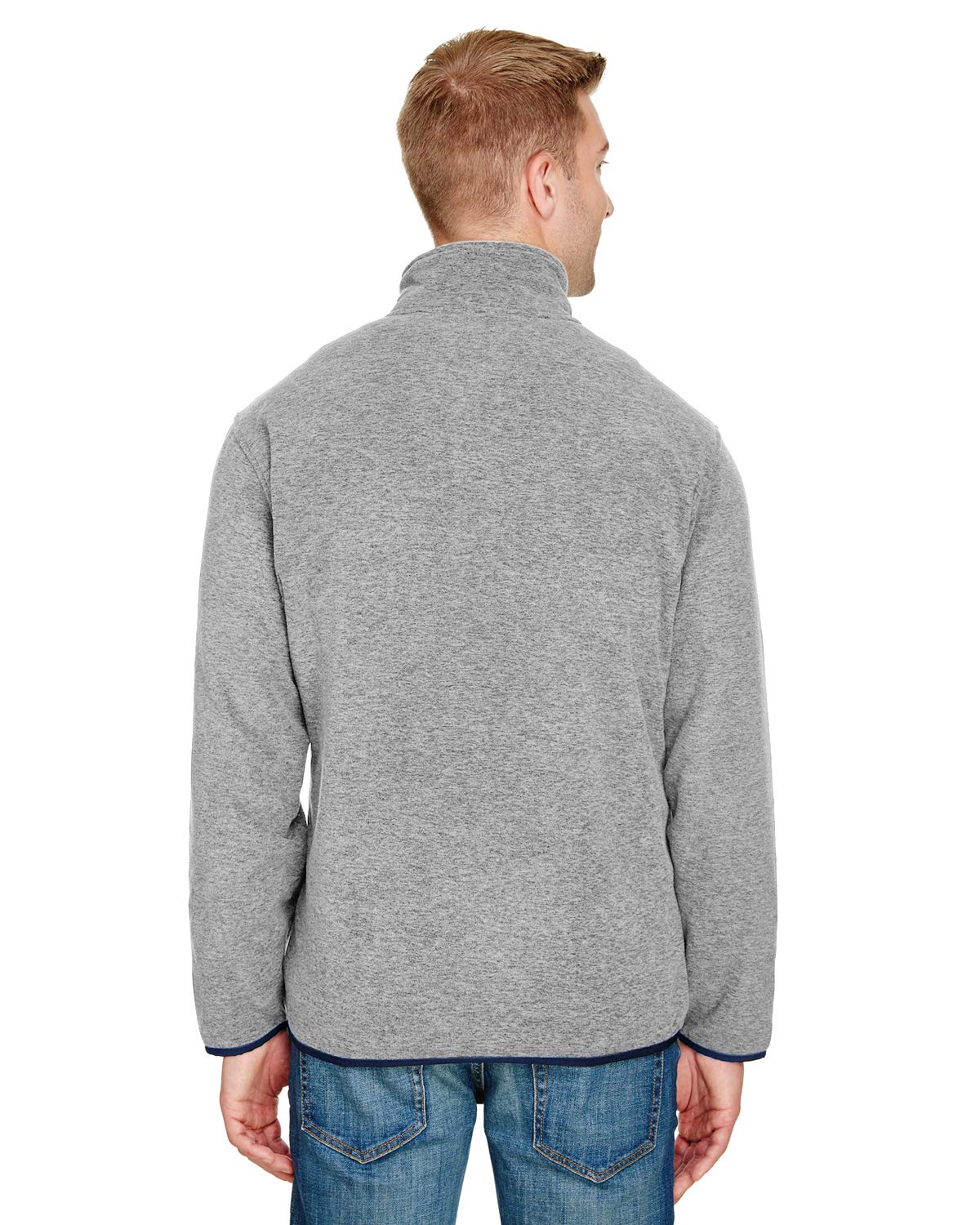 Mens Denali Full-Zip Fleece Jacket - cHARcOAL - S(D0102H78B56)