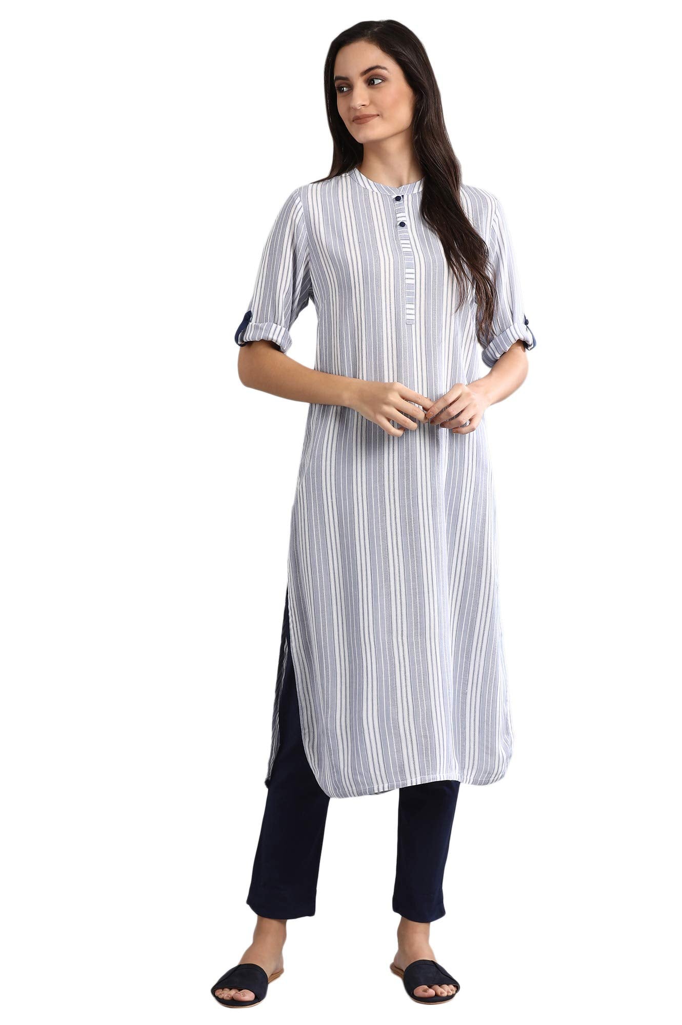 Aurelia Women'S Regular Kurta