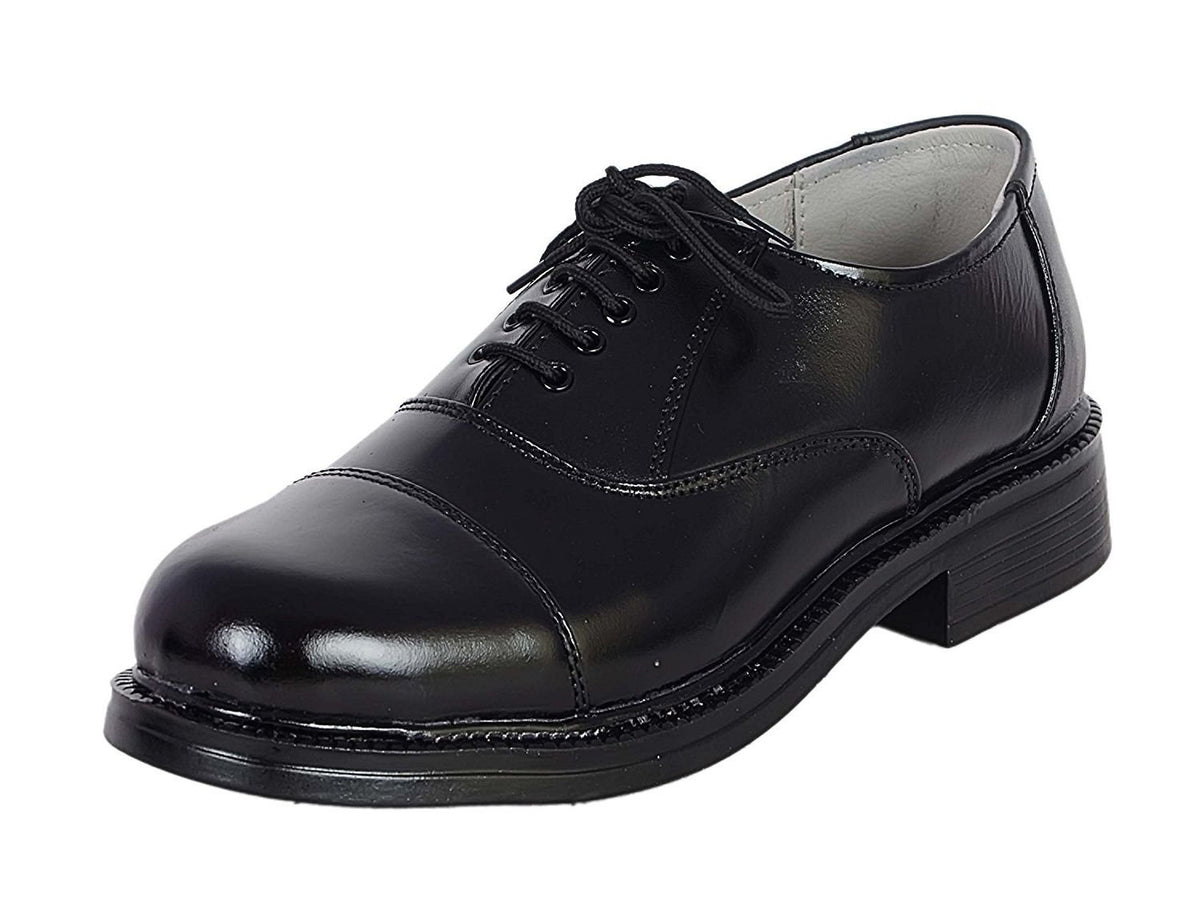 SIM STYLE Mens Oxford Black Formal Shoe (IND 7) 7
