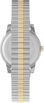 Timex Women's T2M828 Essex Avenue Two-Tone Stainless Steel Expansion Band Watch