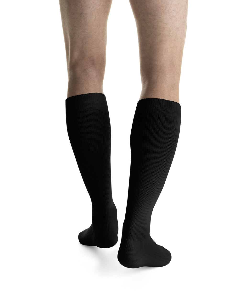JOBST 110485 Activewear Compression Sock, 15-20mmHg, Knee High, Large, Black
