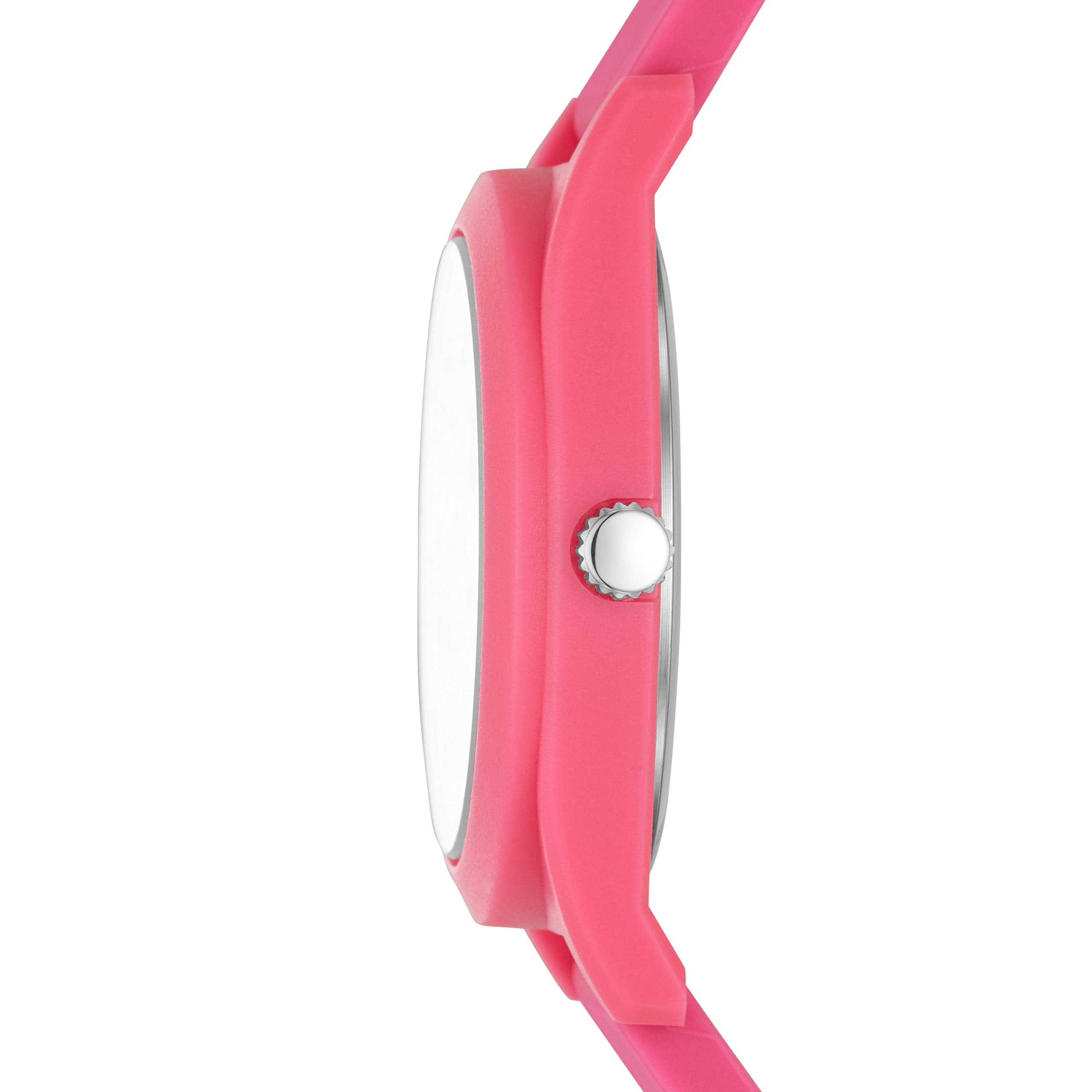 Skechers Women's Ocean Gate Quartz Three-Hand Watch, Color: Bright Pink (Model: SR6180)