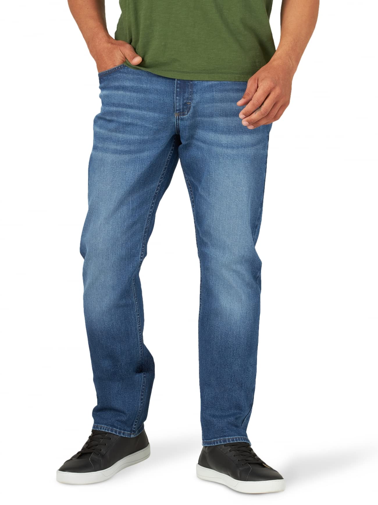 Wrangler Authentics Mens Athletic Fit Stretch Jean, Hayes, 32W x 32L