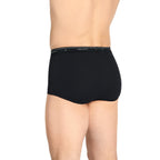 Jockey Mens Underwear classic Full Rise Brief - 3 Pack, Black, 36