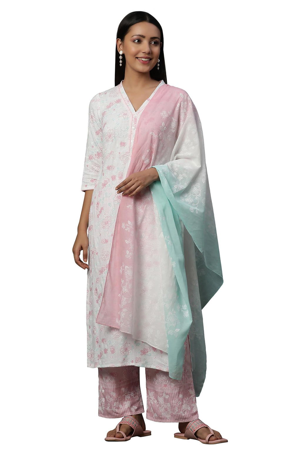 Aurelia Women Floral Print Stole