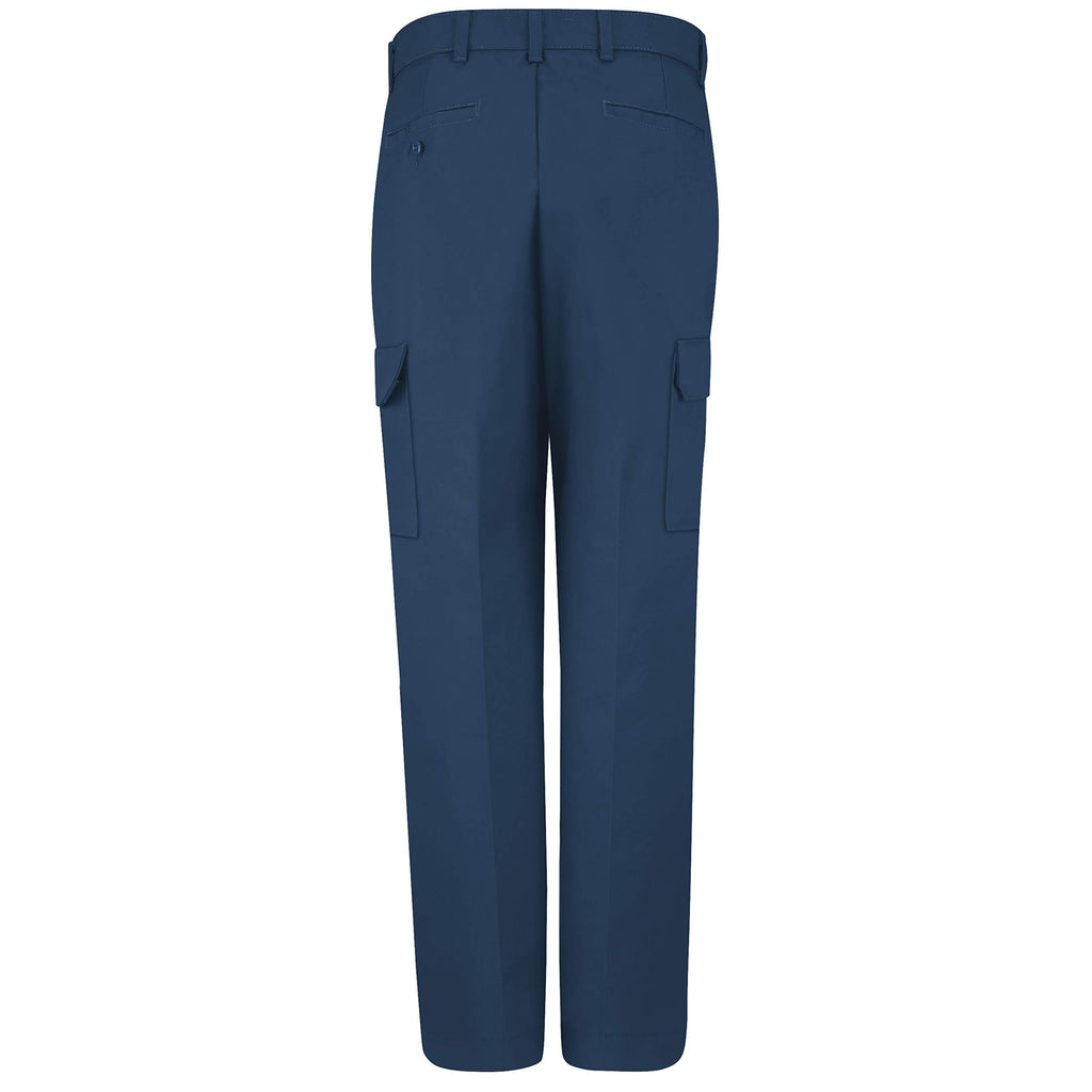 Red Kap Mens Industrial cargo Pant, Navy, 34W x 34L