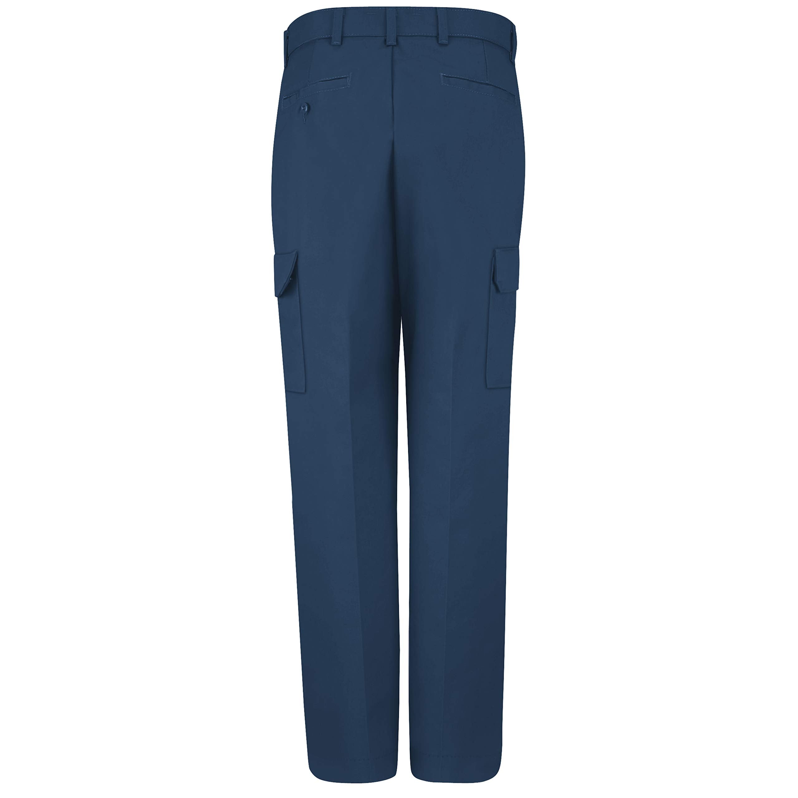Red Kap Mens Industrial cargo Pant, Navy, 34W x 34L