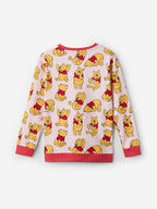 The Souled Store Official Disney: Pooh Bear Boys Round Neck Long Sleeve Multicolor Graphic Print Regular Fit Sweatshirts Sweatsh