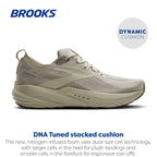 Brooks Mens Glycerin 22 Neutral Running Shoe - London-Fog/Almond Oil/Falcon - 12.5 Medium