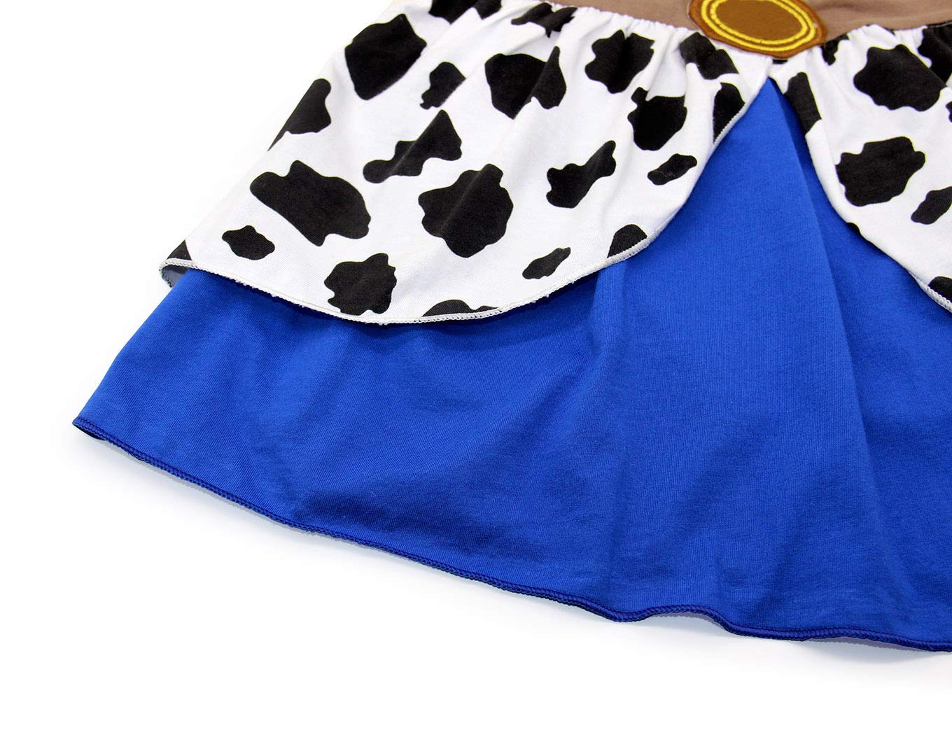 Jurebecia Jessie Costume for Toddler Girls Halloween Dress up Kids Fancy Birthday Outfit Cowgirls Princess Theme Party Cosplay R