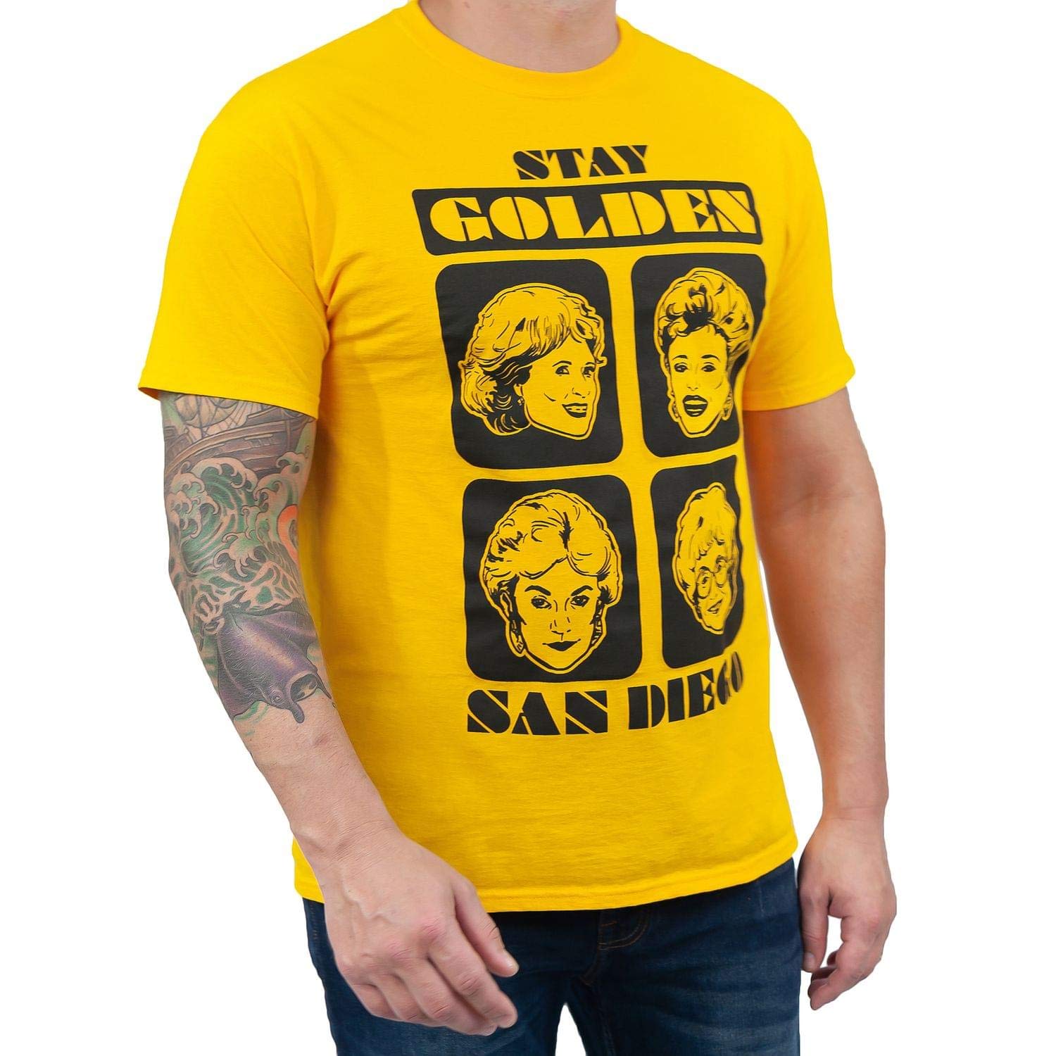 Golden Girls Stay Golden San Diego Men's T-Shirt - Large