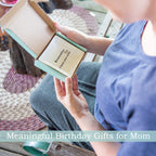 HOME SMILE Ceramic Ring Dish Jewelry Tray - Remember I Love You Mom - Birthday, Mother's Day, Valentine's Day and Christmas Gift