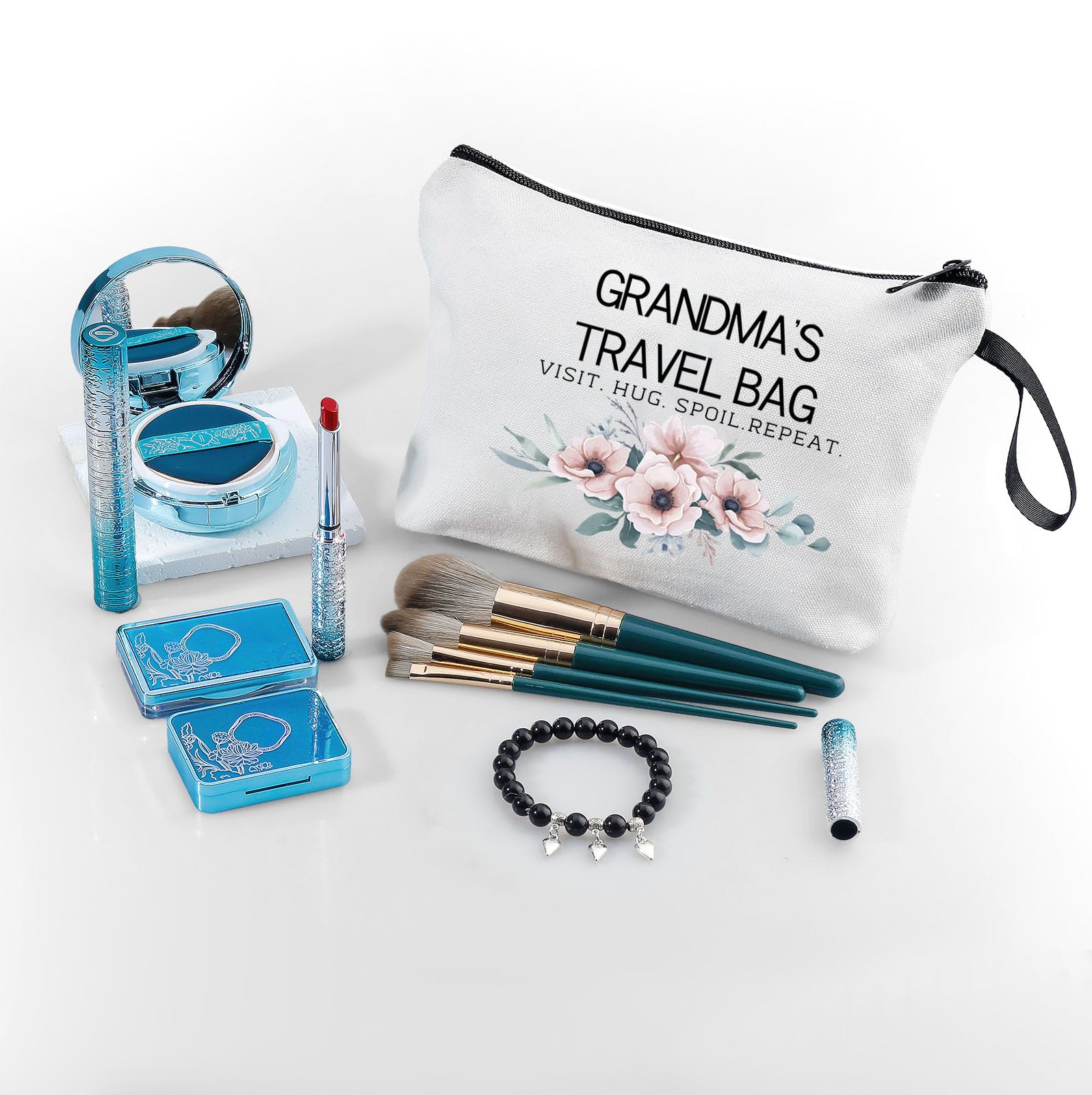 SEAMOON Grandma Gift Ideas,New Grandma Gifts First Time,Gigi Gifts for Grandma,Small Cosmetic Bag,Birthday Gifts for Grandmom,Gr