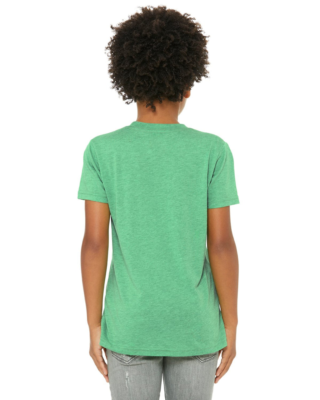 Youth Triblend Short-Sleeve T-Shirt - BLUE TRIBLEND - M(D0102H7W608)