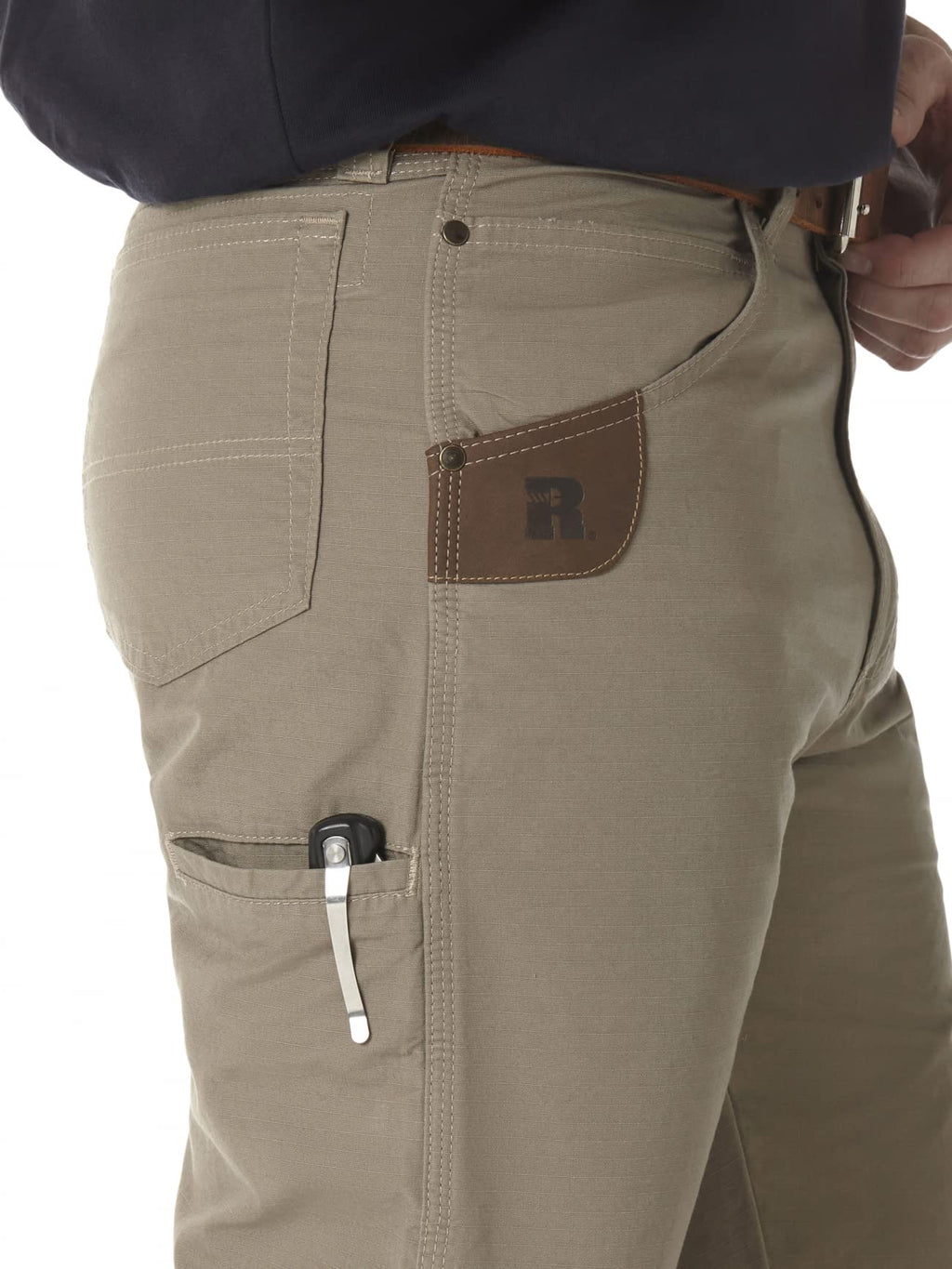 Wrangler Riggs Workwear mens Technician Work Utility Pants, Dark Khaki, 31W x 32L US