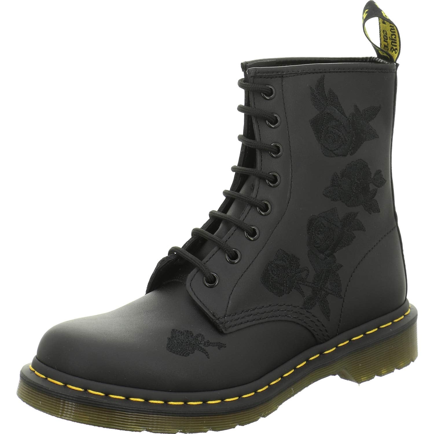Dr. Martens Women's 1460 Vonda Mono Fashion Boot, Black Softy T, 9