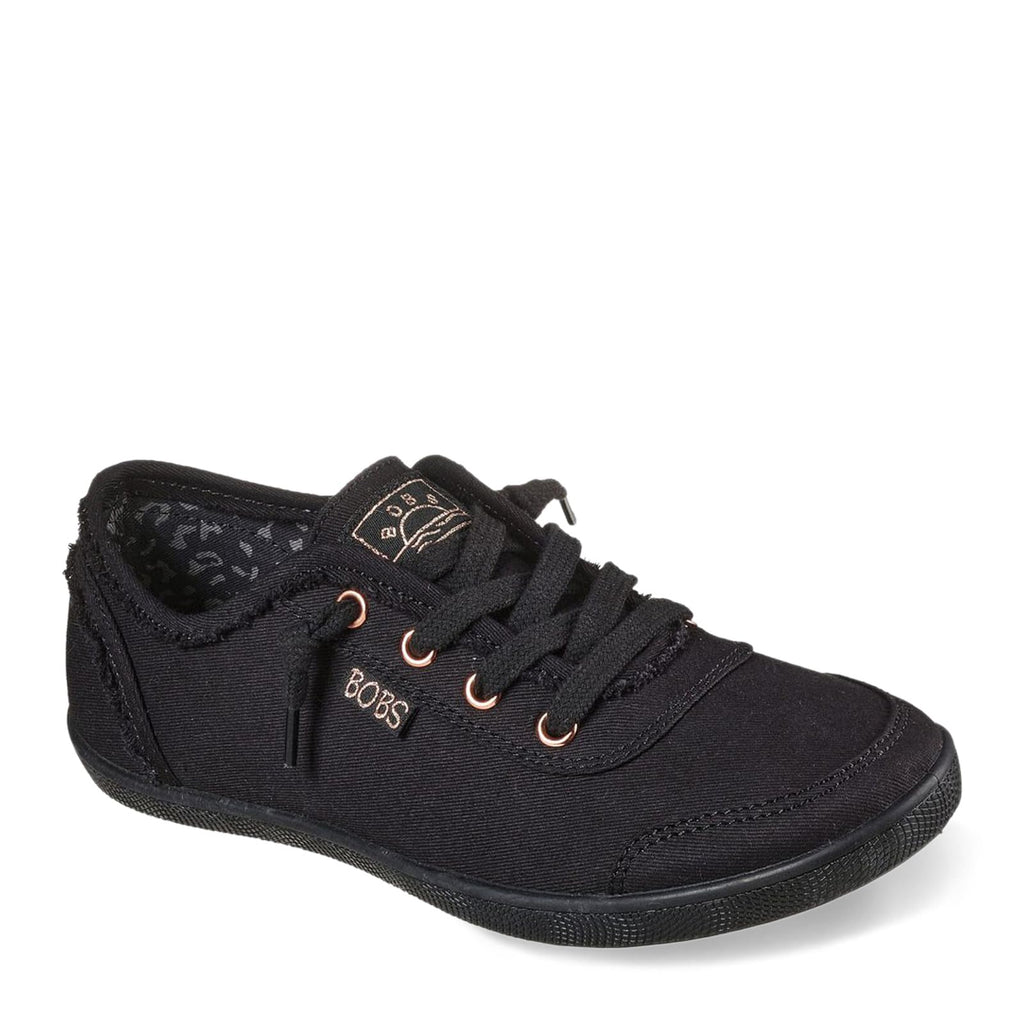 Skechers Women's Bobs B Cute Sneaker, Black Black, 11