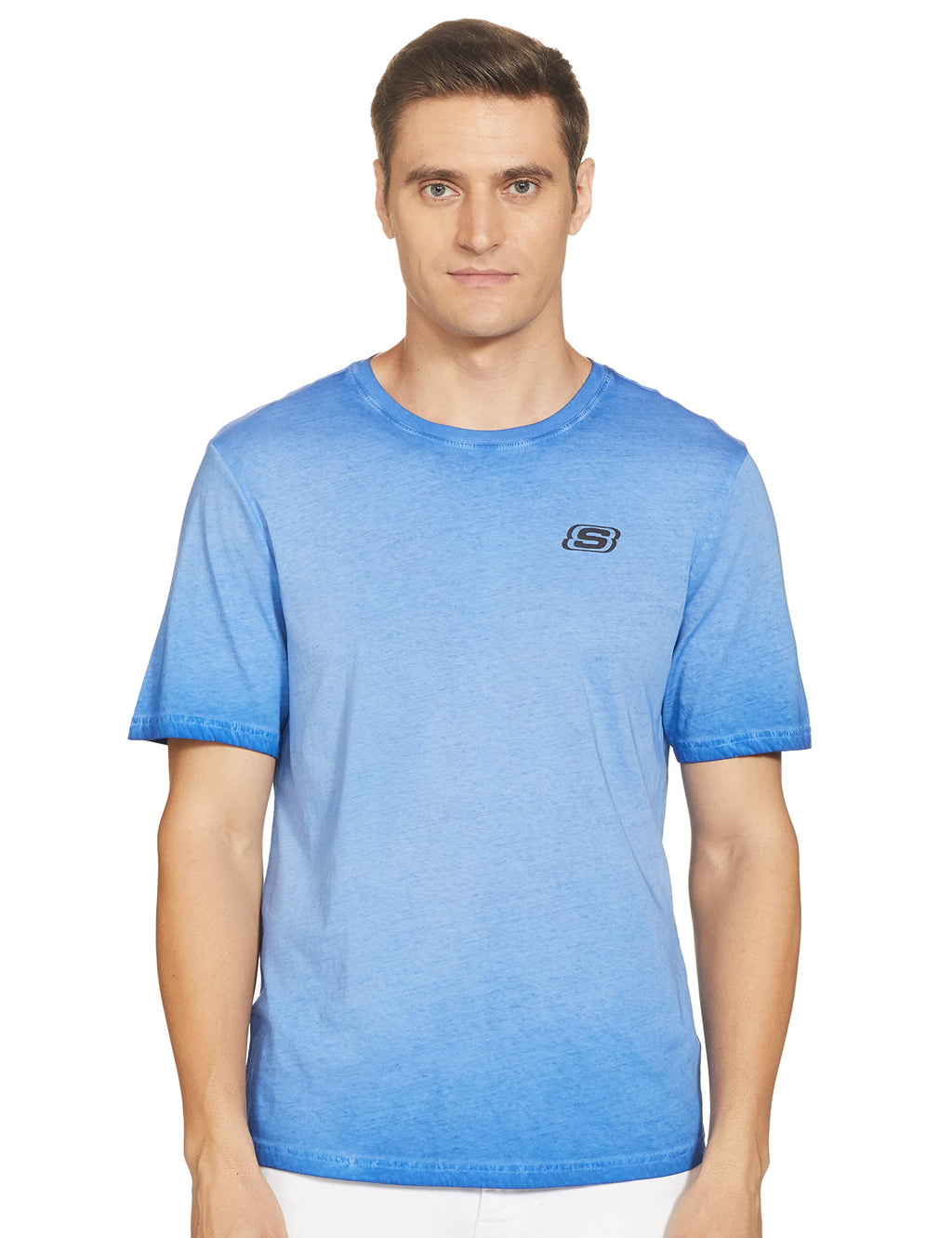 Skechers Men Diamond Wash Breakers Crew T-Shirt