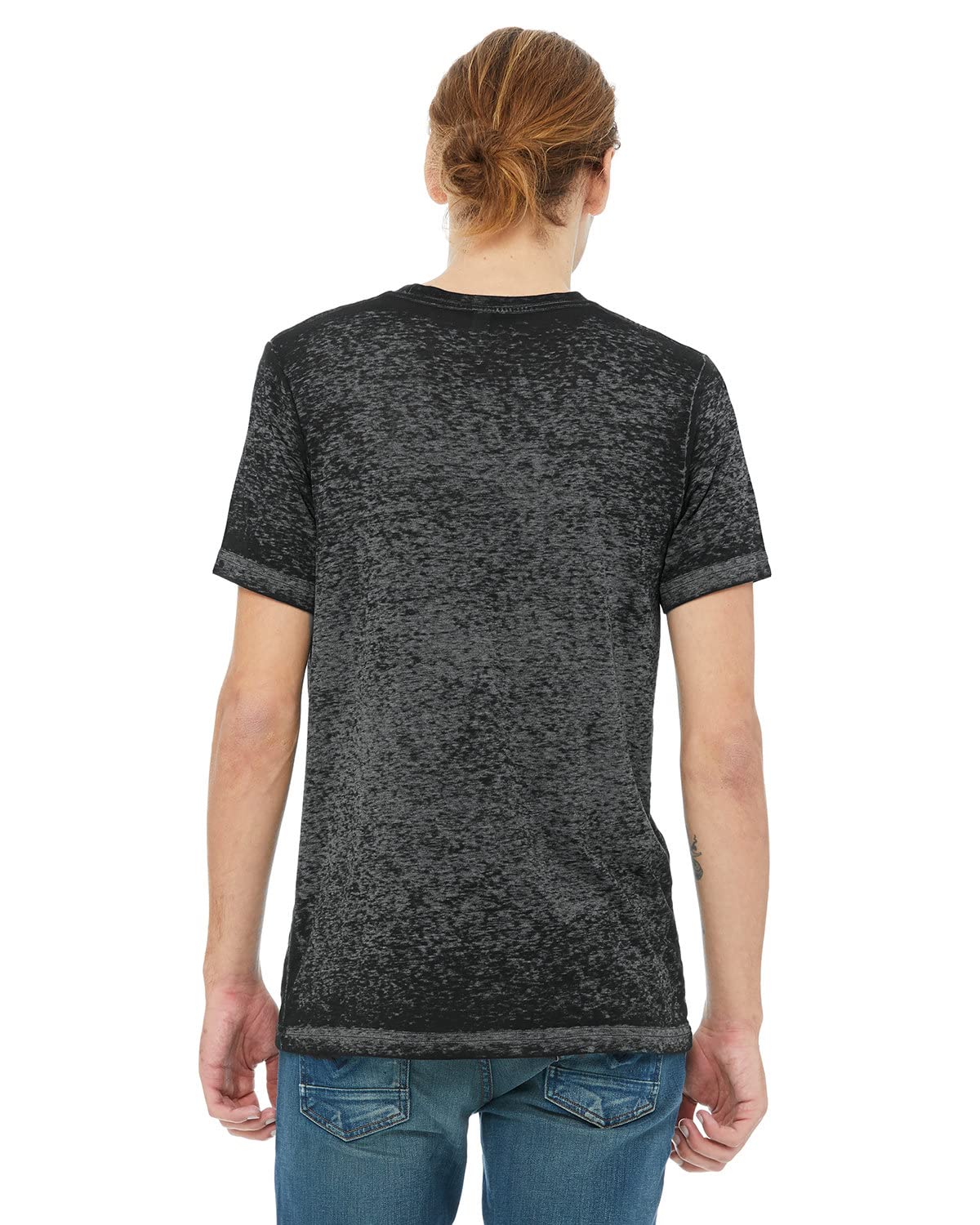 Unisex Poly-cotton Short-Sleeve T-Shirt - BERRY - S(D0102H7W0FJ)