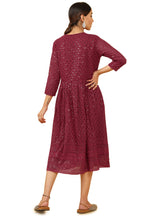 Soch Women Georgette Regular Fit Embroidered Kurta