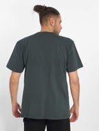 Dickies mens Heavyweight Crew Neck Short Sleeve Tee Big-tall T Shirt, Hunter Green, 3X-Large Big US