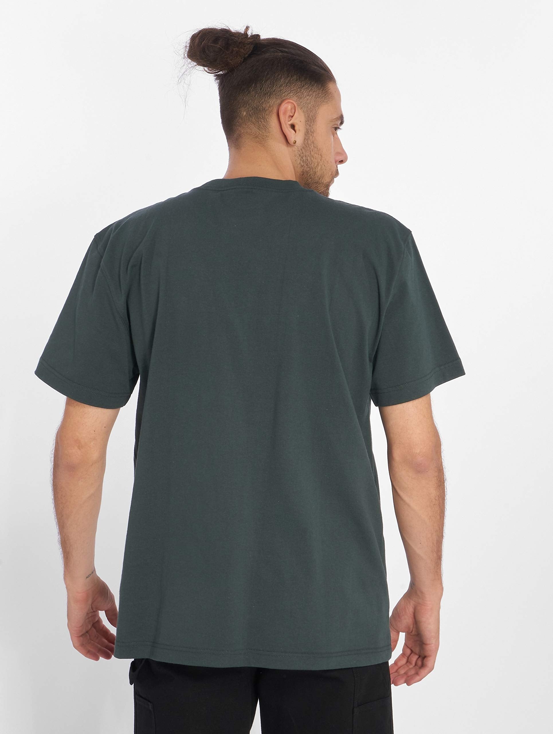 Dickies mens Heavyweight Crew Neck Short Sleeve Tee Big-tall T Shirt, Hunter Green, 3X-Large Big US