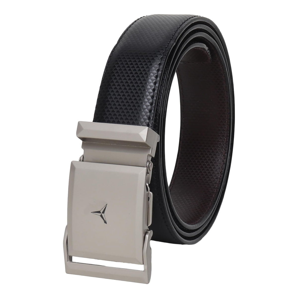 Sunshopping MenS Formal & Causal Artificial Leather Reversible Black & Brown Color Belt (Cvr121Bl) (34, Black) 34