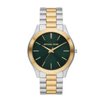 Michael Kors Slim Runway Three-Hand Two-Tone Stainless Steel Men's Watch (Model: MK9149)