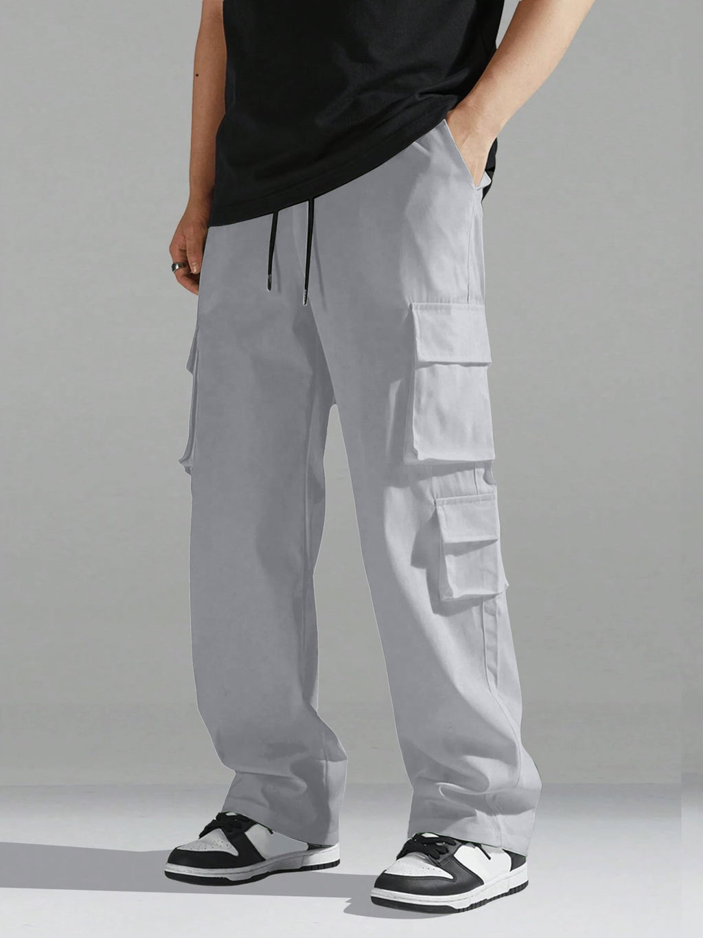 Indoprimo Men Cargo || Men Cargo Pants || Men Cargo Pants Cotton || Cargos For Men || Men Cargo Trouser (In, Alpha, Xl, Regular,