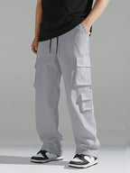 Indoprimo Men Cargo || Men Cargo Pants || Men Cargo Pants Cotton || Cargos For Men || Men Cargo Trouser (In, Alpha, Xl, Regular,