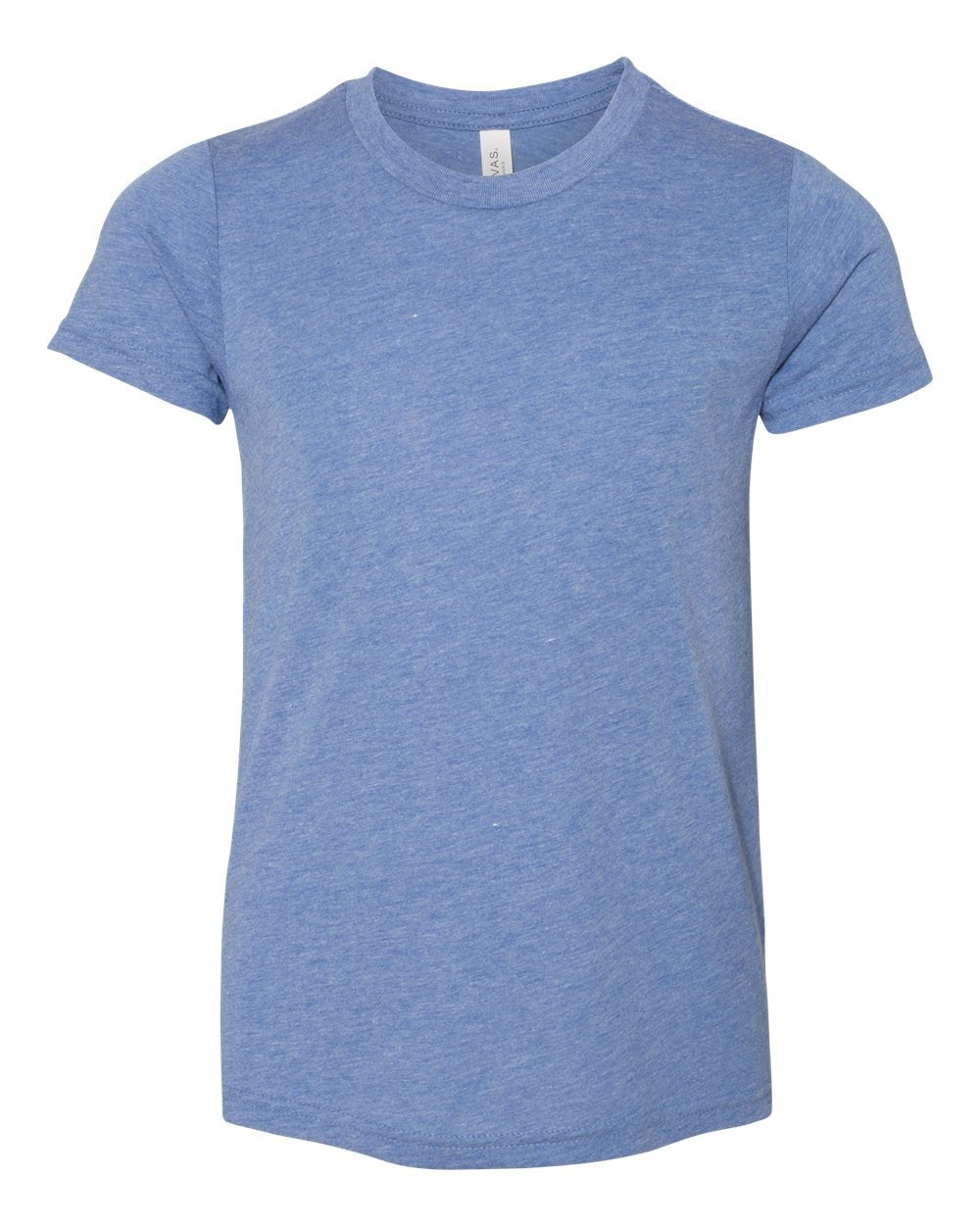 Youth Triblend Short-Sleeve T-Shirt - BLUE TRIBLEND - M(D0102H7W66P)