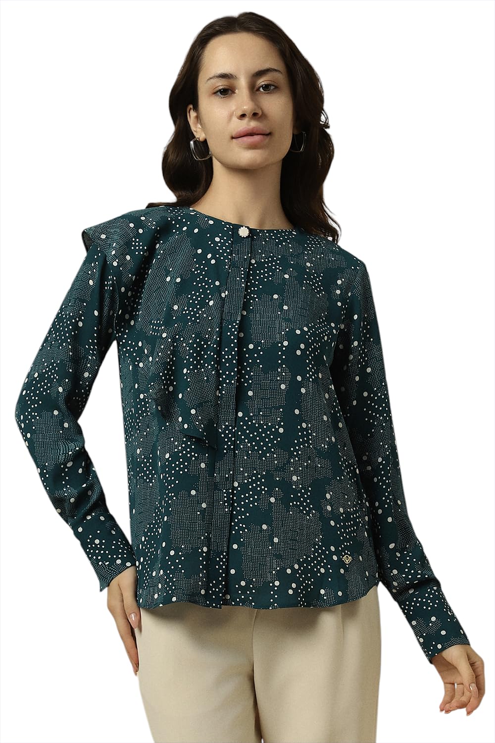 Allen Solly Women Regular Fit Casual Full Sleeve Shrug