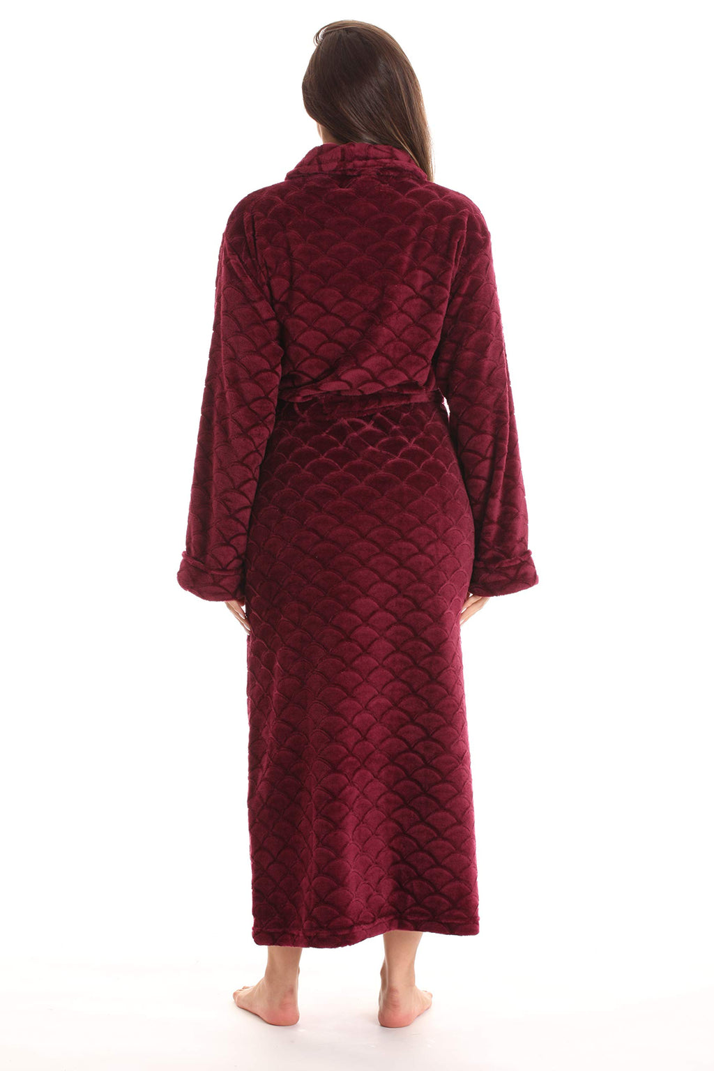 Just Love Kimono Robe Long Bath Robes for Women 6813-BUR-S