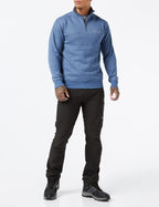 columbia Mens Hart Mountain II Half Zip Jacket, carbonHeather, X-Large