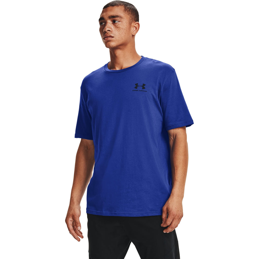 Under Armour Men's Sportstyle Left Chest Short-Sleeve T-Shirt , Royal Blue (402)/Black , X-Large