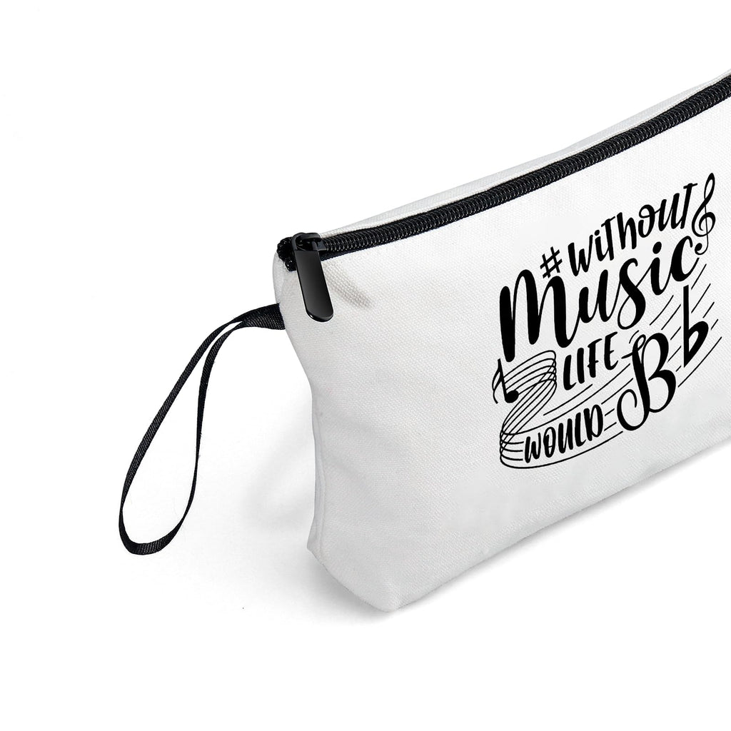 SEAMOON Music Gifts, Gifts for Music Lovers, Cool Gifts for Music Lovers, Small Makeup Bag, Music Stuff for Women, Friends, Sist