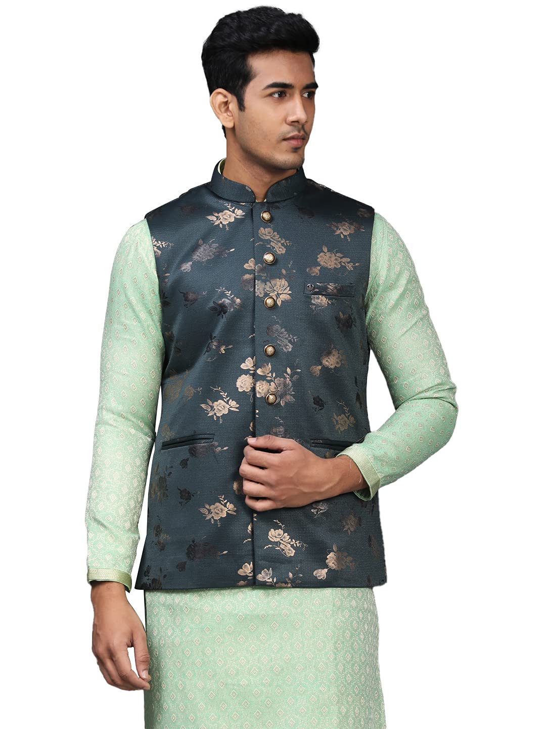 Manyavar MenS Other (Wc00178_Green_S)