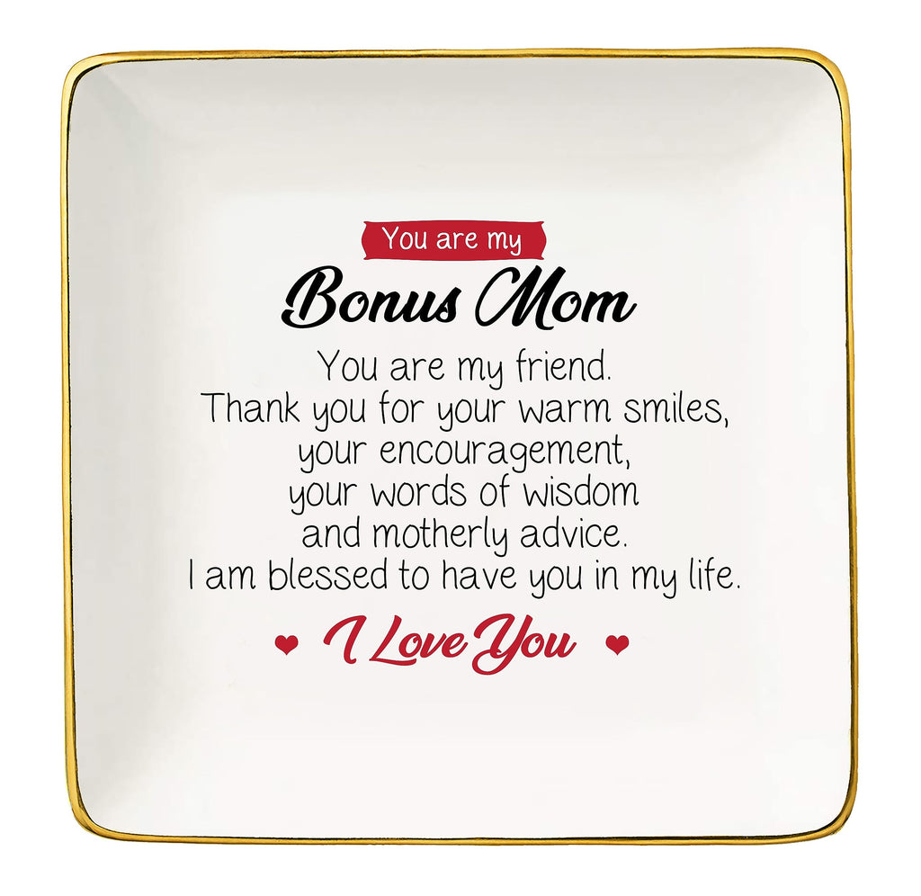Mother's Day Gift for Bonus Mom,Mother-in-Law Gift,Step Mother Gift-Birthday Gift-Christmas Gift-Unbiological Mom Gift-I Am Bles