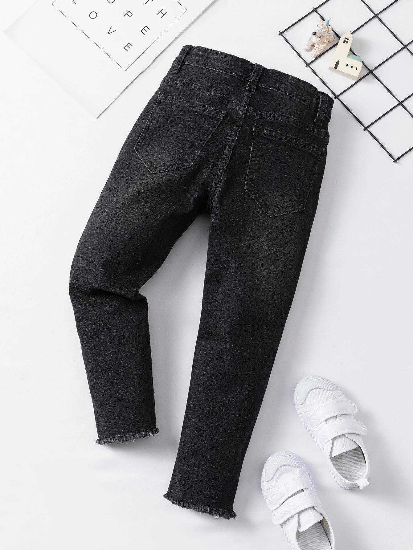 Kotty Girls Regular Fit Solid Jeans
