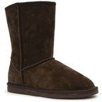 Lamo Sheepskin P909W-CHC-6 Womens Classic 9 in. Boot  Chocolate - Size 6