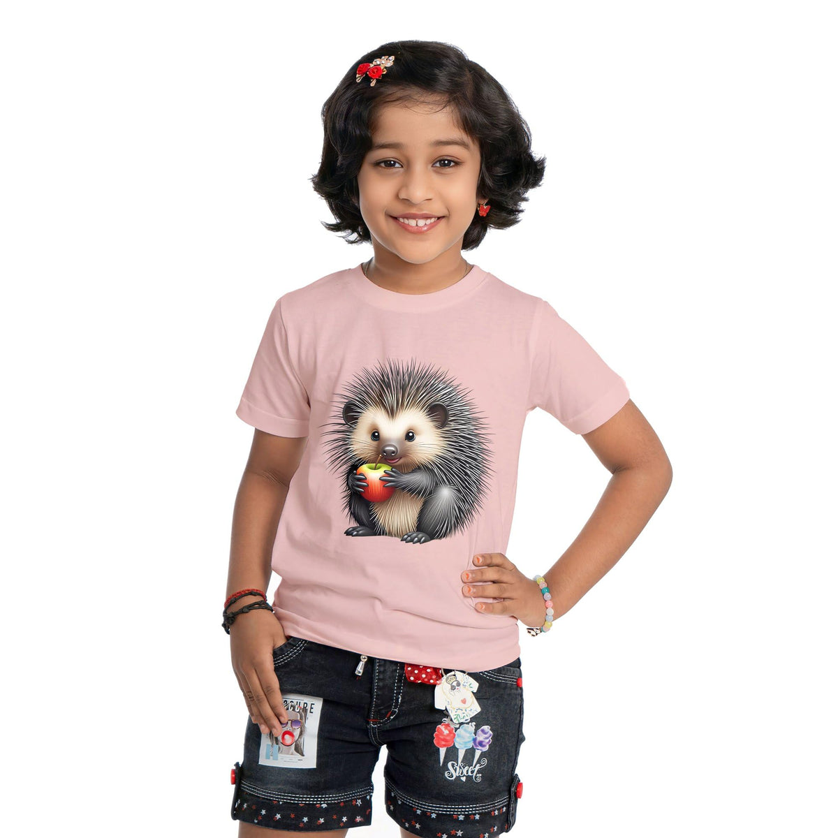 DARESTYLES Artboard 26 Pet Lover Quote TShirt for Girl Soft Cotton, Regular Tshirt  Size 12 Months24 Months 2212-24