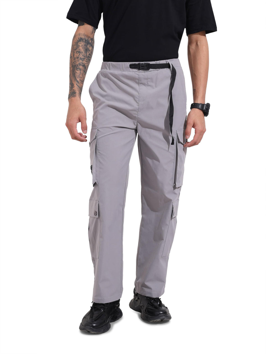 The Indian Garage Co Mens Relaxed Fit Mid-Rise Sweater