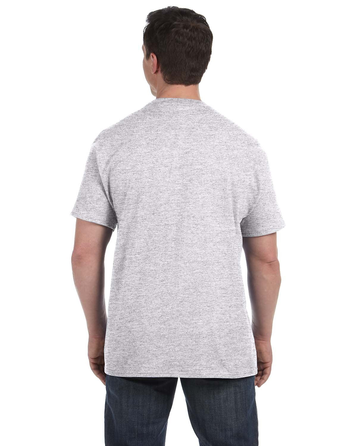 Mens Authentic-T Pocket T-Shirt - ASH - S(D0102H7KWAT)