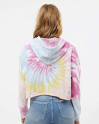 Ladies cropped Hooded Sweatshirt - LAgOON - S(D0102H78Y08)