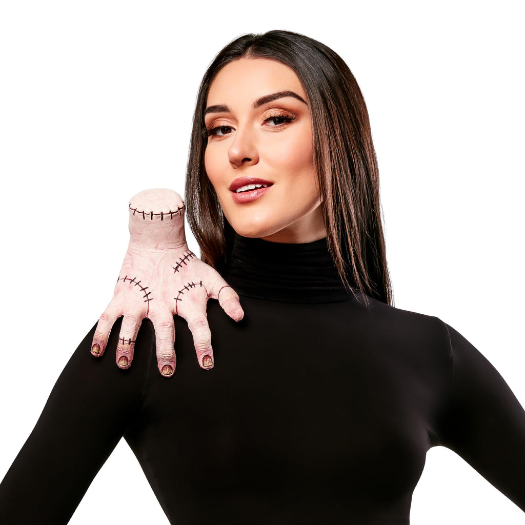 The Addams Family Wednesday Thing costume Shoulder Sitter