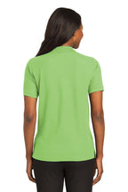 Port Authority L500 Ladies Silk Touch Polo - Lime - Large