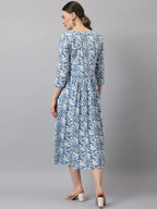 Gosriki Women'S Cotton Blend Anarkali Printed Kurta (Fulkali New-Gs)