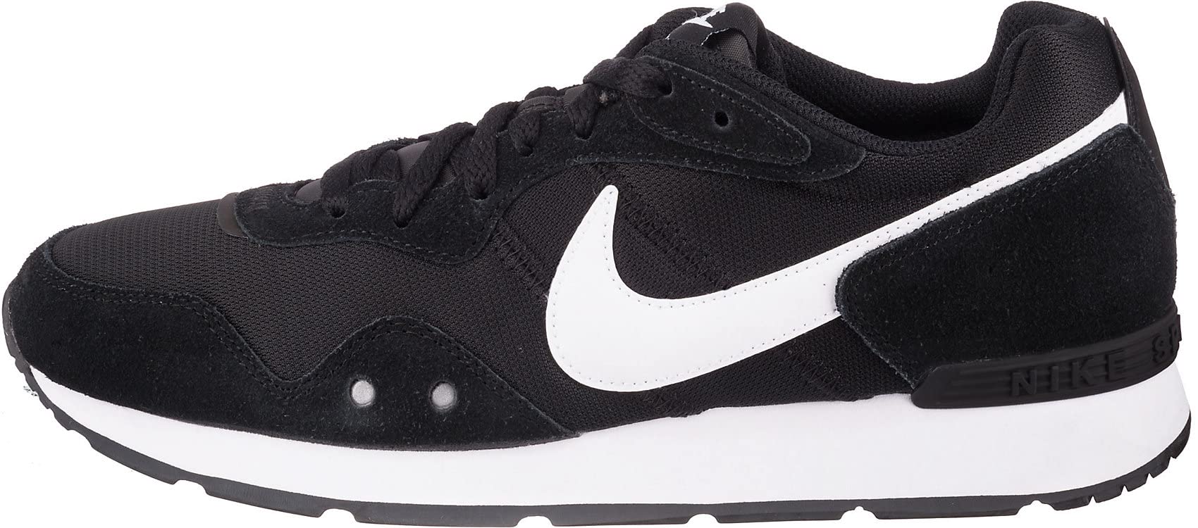 Nike Men's Sneaker, Black White Black, 10